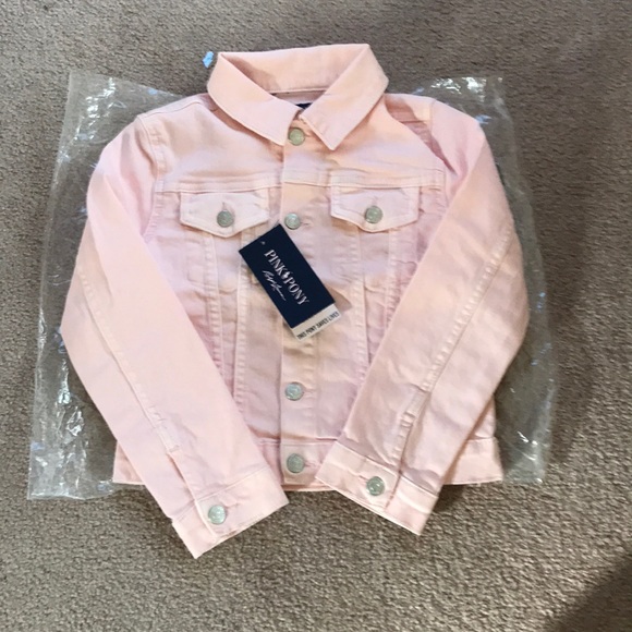 NWT!  “Pink Pony” Polo Denim Jacket. - Picture 2 of 8